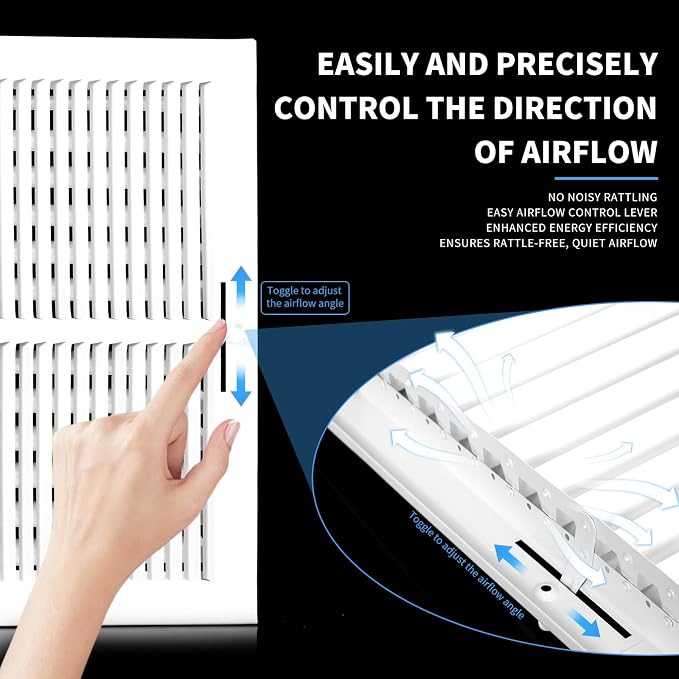 20x12 Vent Register, Vent Covers - Image 4