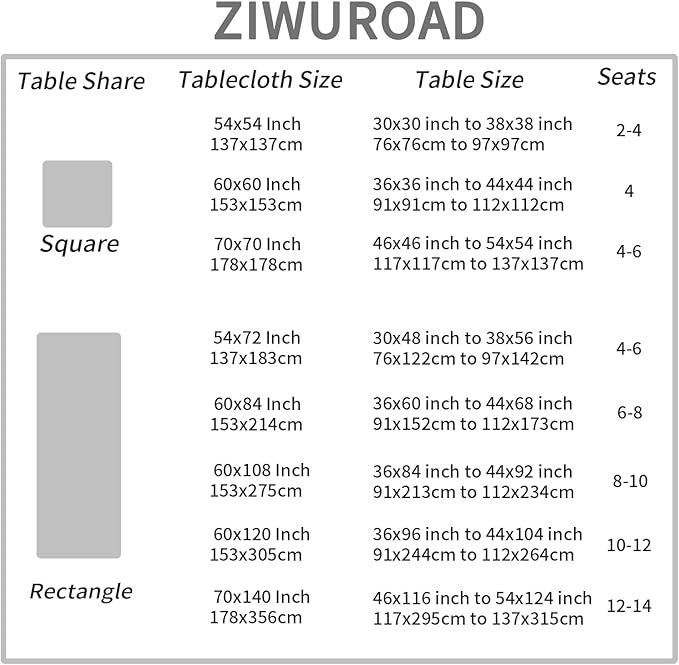 Jacquard Square Tablecloth, Thick Kitchen Dining Table Cloth - Image 7