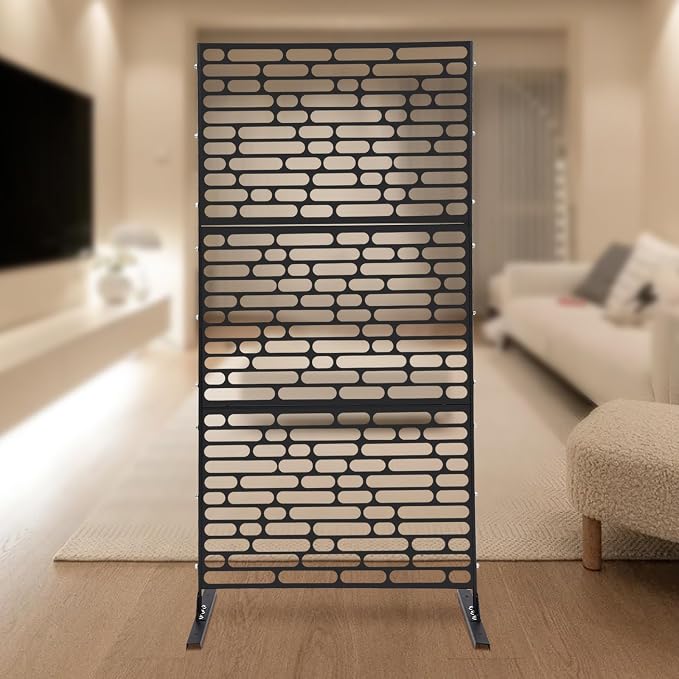 75" H×35" W Decorative Outdoor Privacy Screen - Image 4