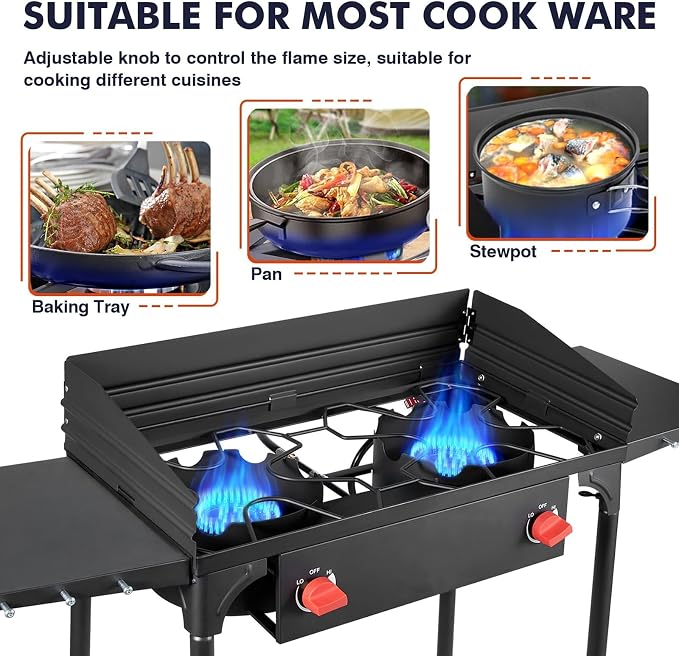 Llamaviva 2 Burner Propane Stove - Image 6