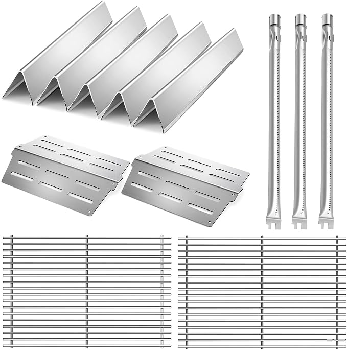 19.5" Stainless Steel 7524 Grill Grates 7620 Flavorizer Bars by Dictirdy