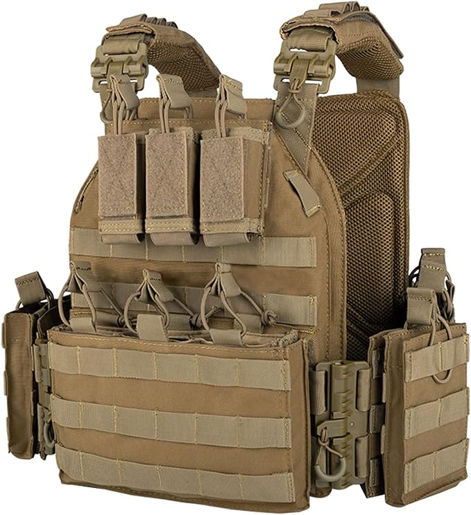 vAv YAKEDA Camo Tactical Outdoor Carrier Vest by vAv+YAKEDA