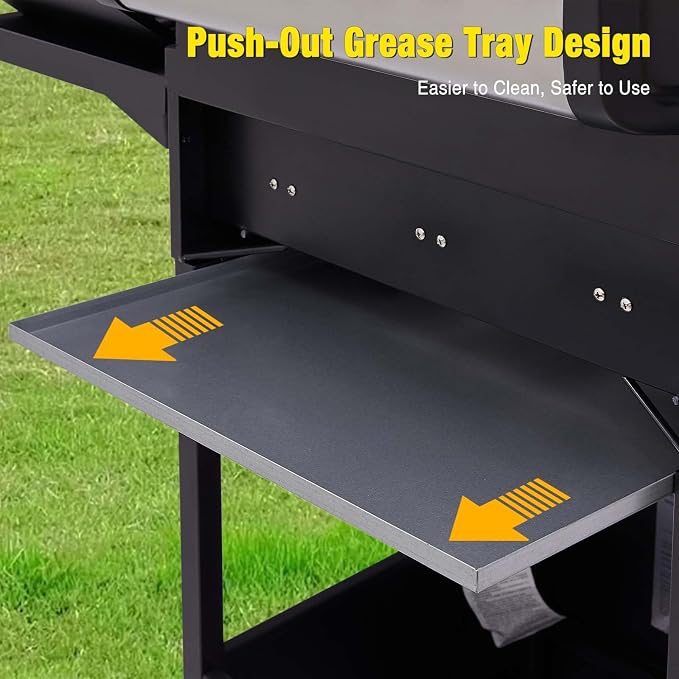 Unovivy 4-Burner Propane Gas Grill - Image 6