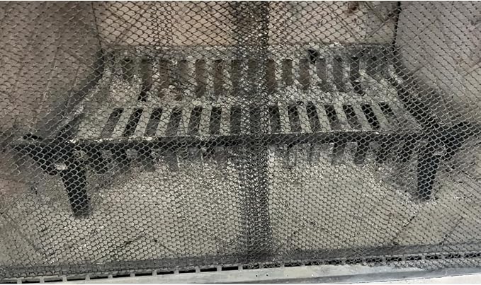20 inch Fireplace Grate Heavy Duty, Cast Iron Fire Grate - Image 6