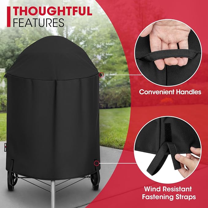 Unicook Round Kettle Grill Cover Compatible - Image 5