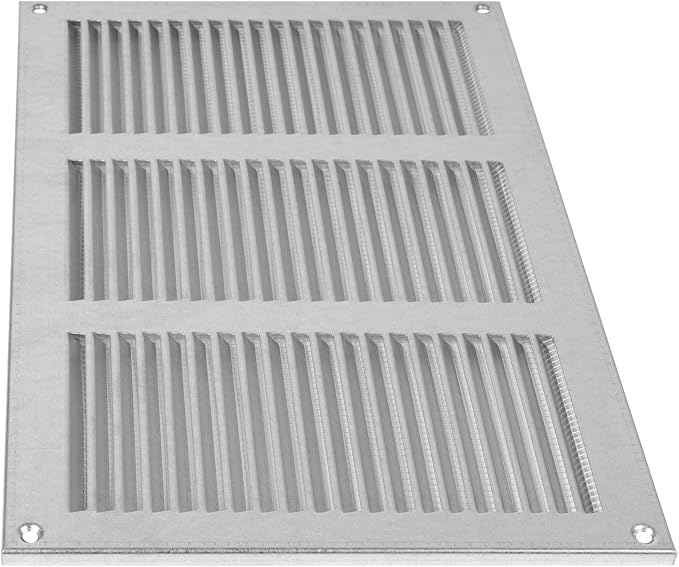 Repa Market 12x8 Inch Air Vent Cover/Galvanized Steel Louvered Grill Cover - Image 7