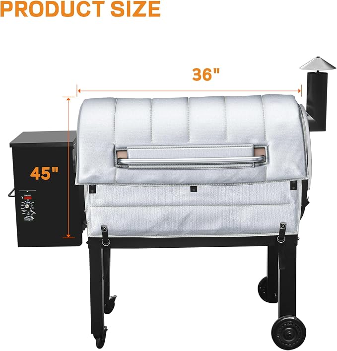 Insulation Blanket for Traeger pro 34 Series TFB65LZBC and Texas Elite 34 - Image 2