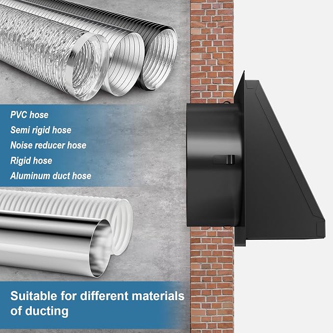Hon&Guan 8 Inch Vent Covers for Wall - Image 2