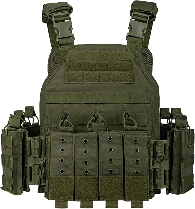 BOMTURN Upgrade Tactical Airsoft Outdoor Vest - Image 5