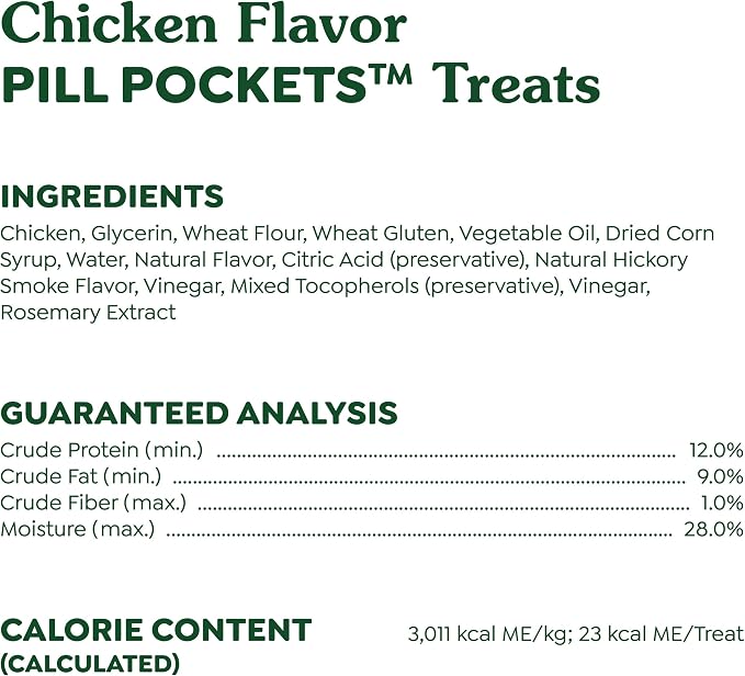 Greenies Pill Pockets for Dogs, Large Size Soft Dog Treats, Chicken Flavor 15.8 - Image 6