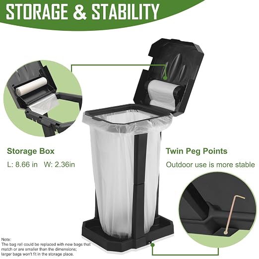 Collapsible Trash Bag Holder - Image 2