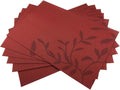 Gugrida Place Mats PVC Set of 6, Table Placemats Set of 6 PVC Table Mats by Unknown