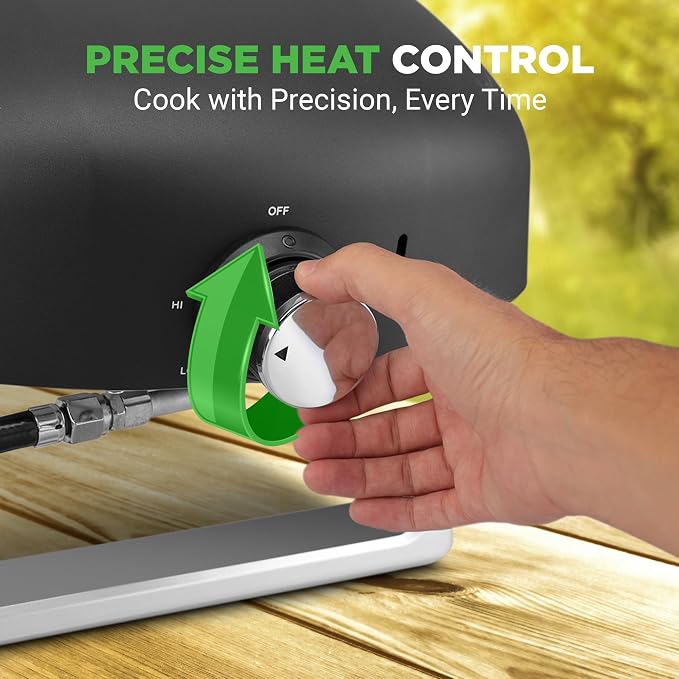 NutriChef Portable Outdoor Gas Pizza Oven - Image 4