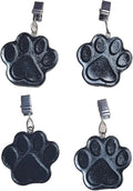 TwoFish Home Set of 4 Cat's paw Resin Table Cover Tablecloth Weights Clips by TwoFishHomeFashionLLC