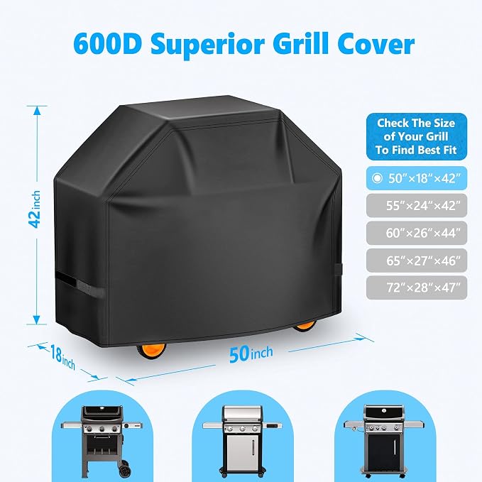 Grill Cover 50 Inch - Image 2
