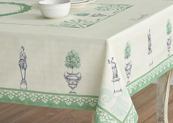 Maison d' Hermine Table Cloth Rectangle Table 100% Cotton 60 x 90 Inches - Image 9