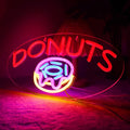JFLLamp DONUTS Neon Signs for Wall Decor Neon Lights for Business Led Signs by JFLLamp