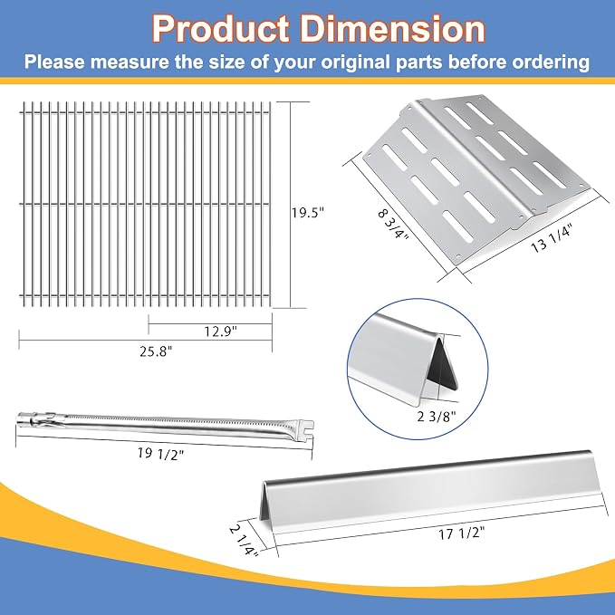 Stainless Steel Grill Replacement Parts - Image 2