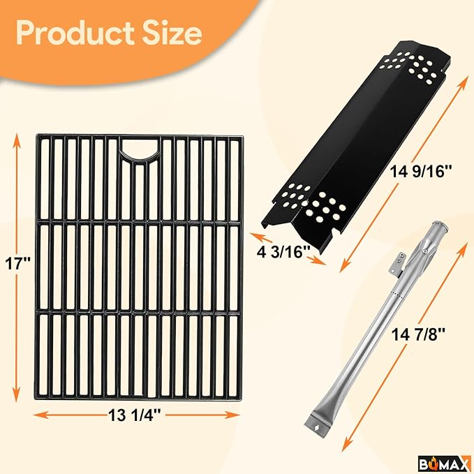 BQMAX Grill Parts for Nexgrill 4 Burner Gas Grill 720-0830H 720-0830 720-0830T - Image 2