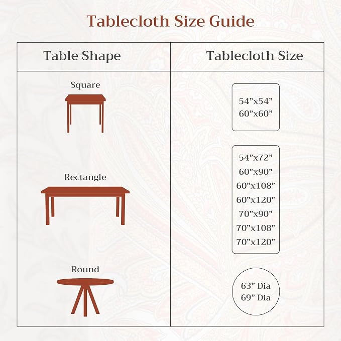Maison d' Hermine Table Cloth Rectangle Table 100% Cotton 60 x 108 Inches - Image 4