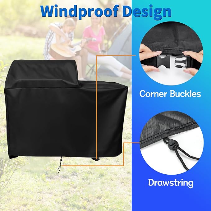 5 Burner Infrared Gas Grill Cover - Image 5