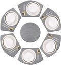 PIGCHCY Wedge Shaped Placemats Set of 6 by PIGCHCY