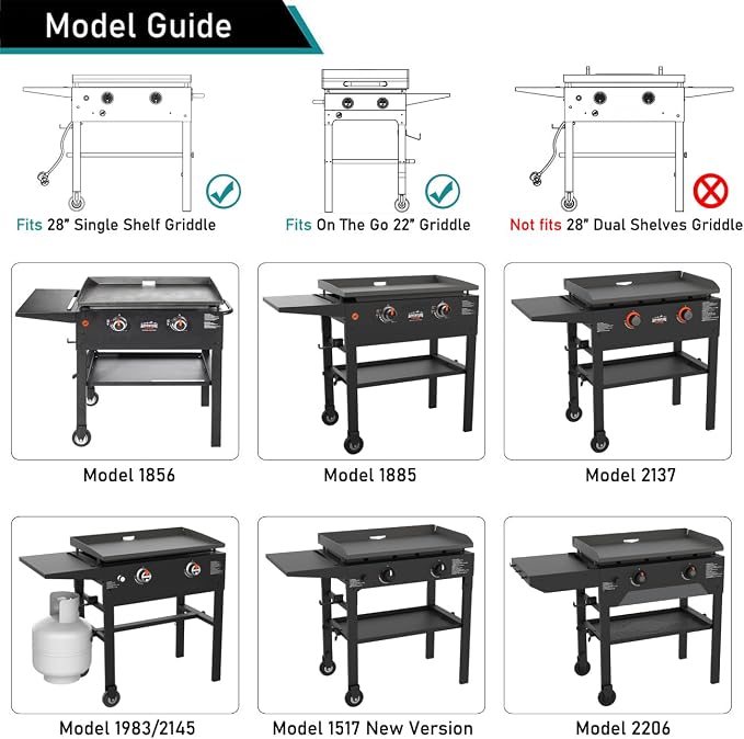 ZJYWSCH Cover for Blackstone 28" Griddle - Image 7