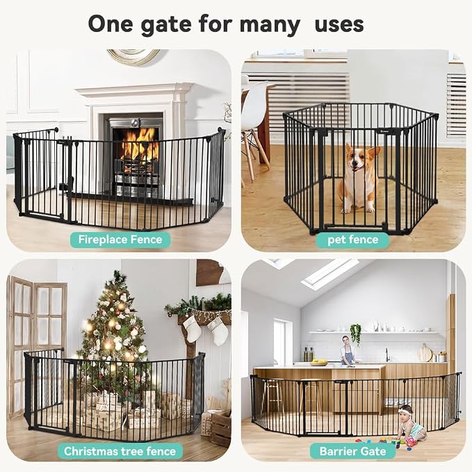 COMOMY 150" Extra Wide Baby Gate - Image 6