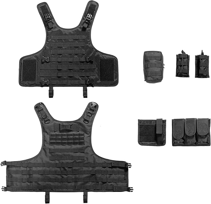 YAKEDA Adjustable Tactical Airsoft Training Vest | Camping, Gift - Image 5
