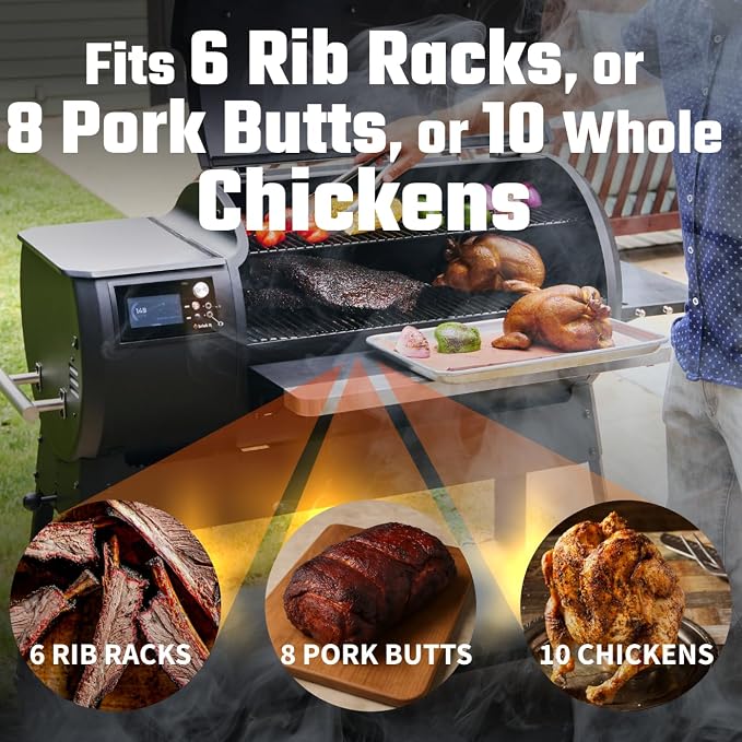 Brisk It Origin-940 Electric Wood Pellet Smoker Grill – A.I. Smart BBQ Grill - Image 5
