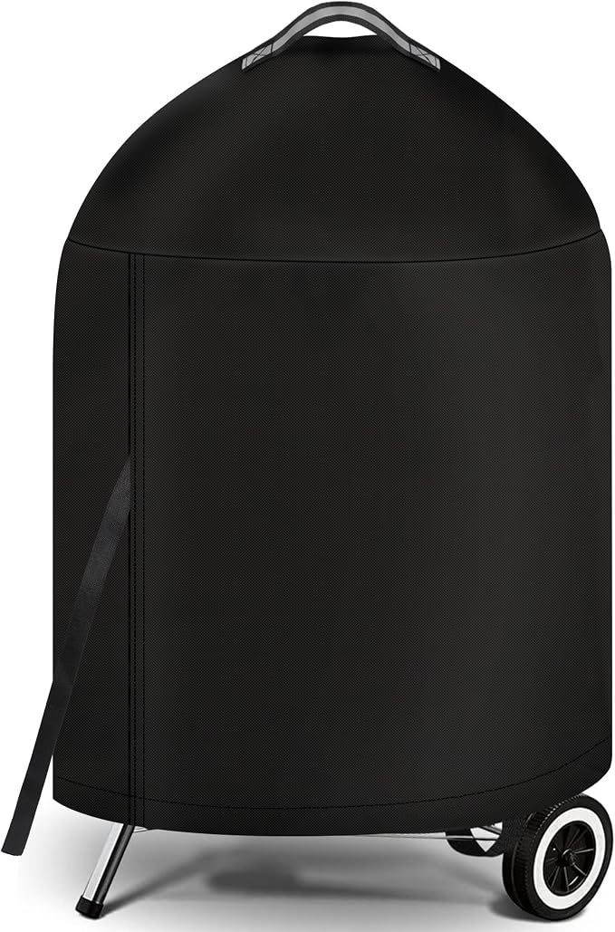 iCOVER Grill Cover for Weber 22 Inch Charcoal Kettle- Heavy Duty Waterproof BBQ by iCOVER