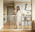 Extra Wide Long Baby Gates 62-67 Inch Stairs Doorways Pet Dog gate Indoor by FlowerFrail