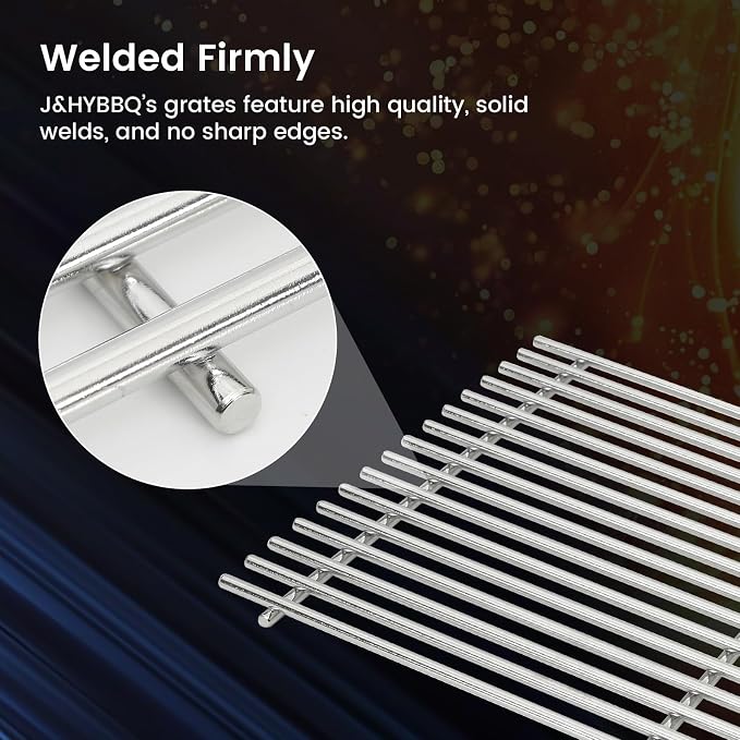 J&HYBBQ 17.4" Stainless Steel Grill Grates - Image 6