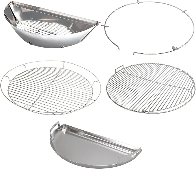 SnS Grills Slow ‘N Sear® 5-Piece Cooking System by HomeoftheSlowNSear