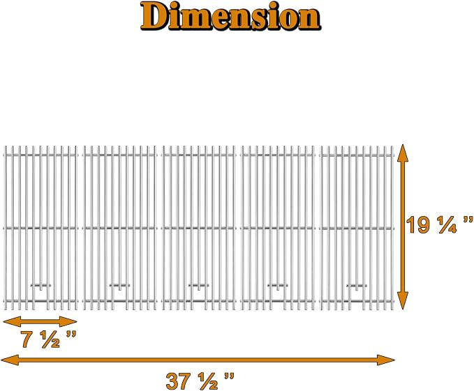 16517 Grill Grates Replacement Parts - Image 2