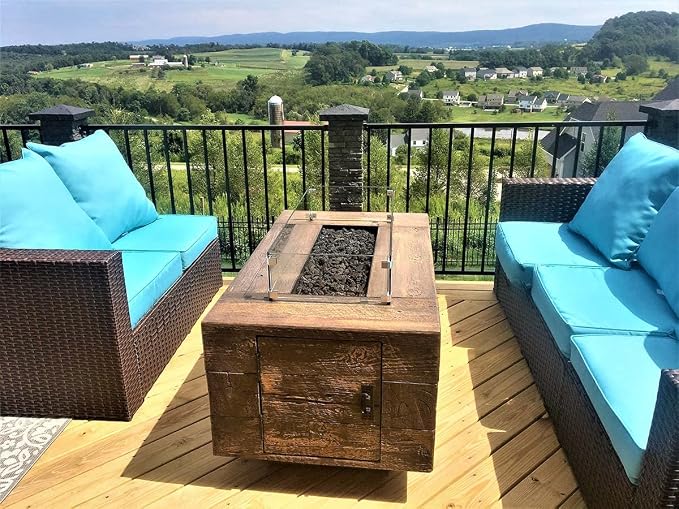 Celestial 29" x 13" x 6" Wind Guard, fits Celestial 24”x 8” Fire Pit Burner Pans - Image 4