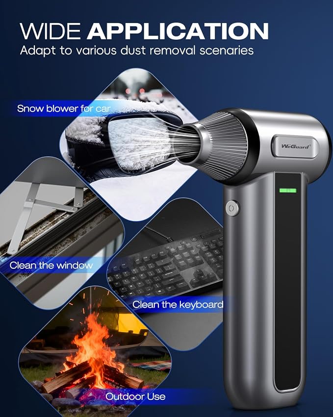 WeGuard W22 Compressed Air Duster, 180000 RPM Electric Air Duster - Image 5