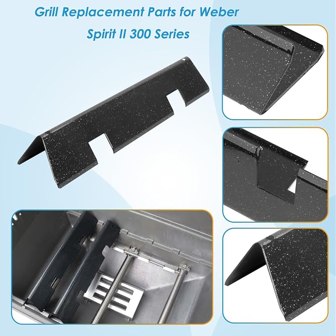Grill Parts for Weber Spirit II Grill Replacement Parts, 7636 67046 Flavorizer - Image 3