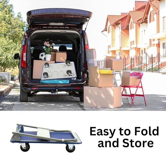 660 lbs Foldable Platform Truck Dolly - Image 5