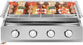 Gas BBQ Grill, Tabletop Outdoor Barbecue Grill by Unknown