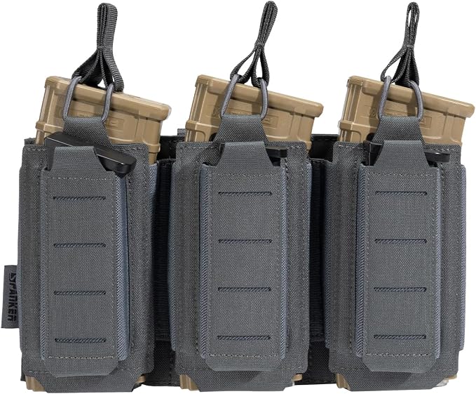 EXCELLENT ELITE SPANKER Tactical Open-Top Single/Double/Triple Molle Mag Pouch by EXCELLENTELITESPANKER