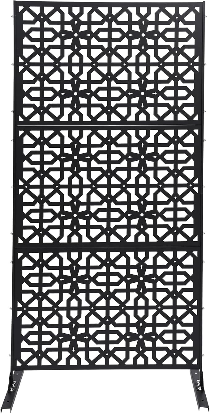 75" H×35" W Decorative Outdoor Privacy Screen by DYRABREST