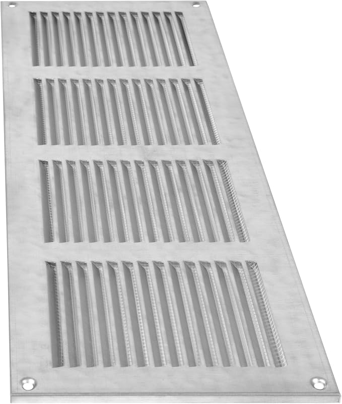 Repa Market Air Vent Cover 16x6 Inch Galvanized Steel Louvered Grill Cover - Image 8