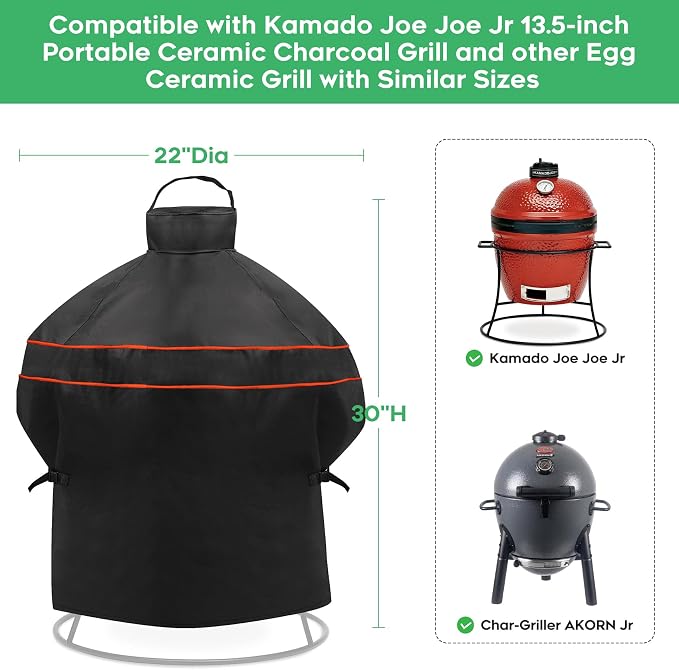Heavy-Duty 600D BBQ Grill Cover fit - Image 2