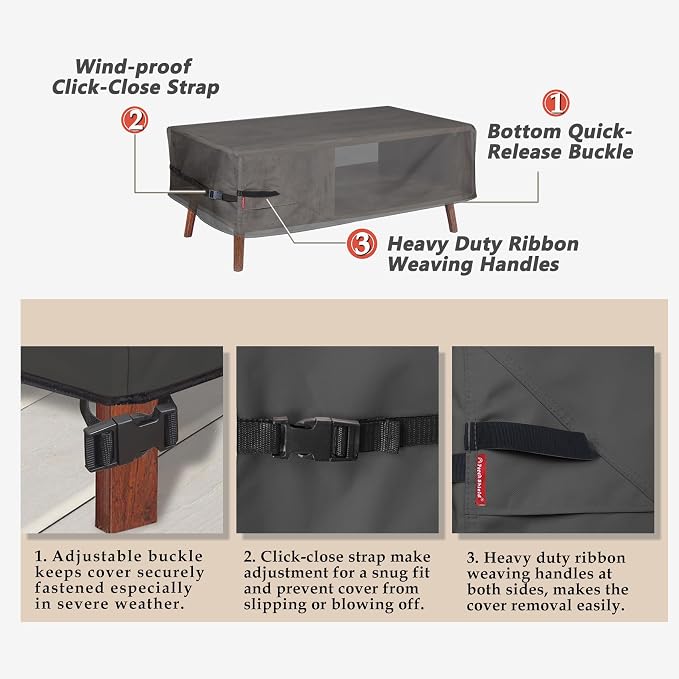Porch Shield Patio Coffee Table Cover - Image 4