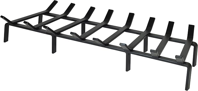 SteelFreak Heavy Duty Steel Fireplace Grate by SteelFreak