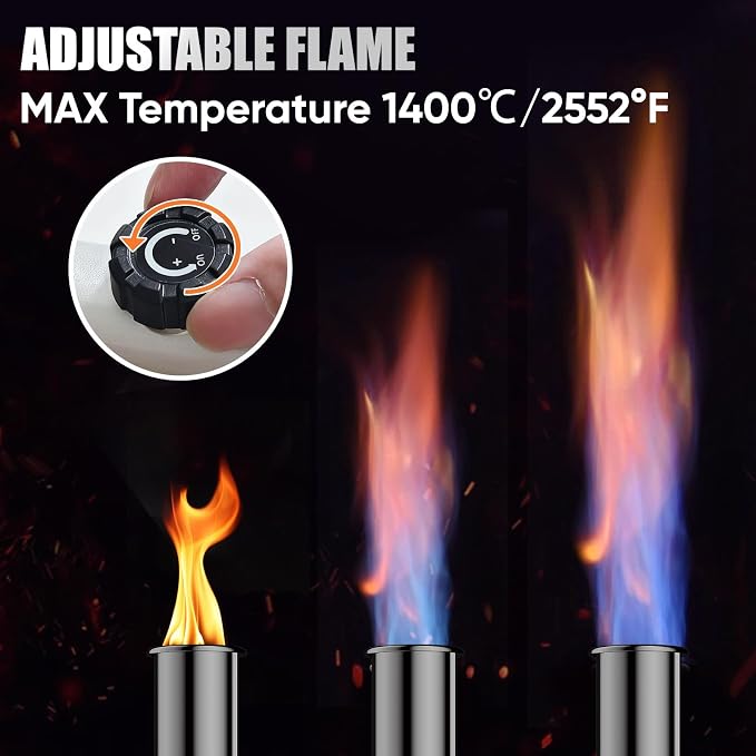 Powerful Propane Torch Head, Culinary Torch Lighter, Kitchen Cooking Torch - Image 6