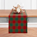 Solino Home Linen Checkered Table Runner 132 Inches Long by SolinoHome