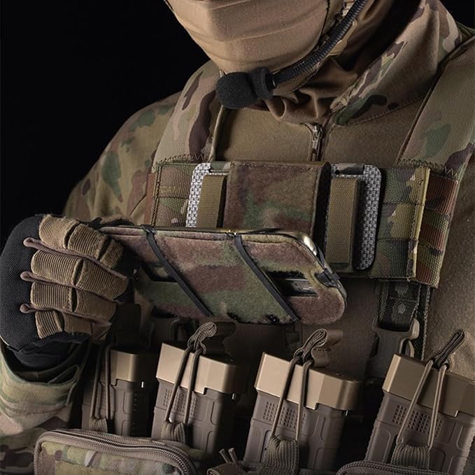 Let Me Be Airsoft Plate Carrier Molle Phone Carrier Outdoor Lightweight - Image 6