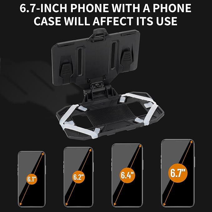 Tactical Molle Phone Holder for Plate Carrier Vest, Quick Release & Adjustable - Image 3